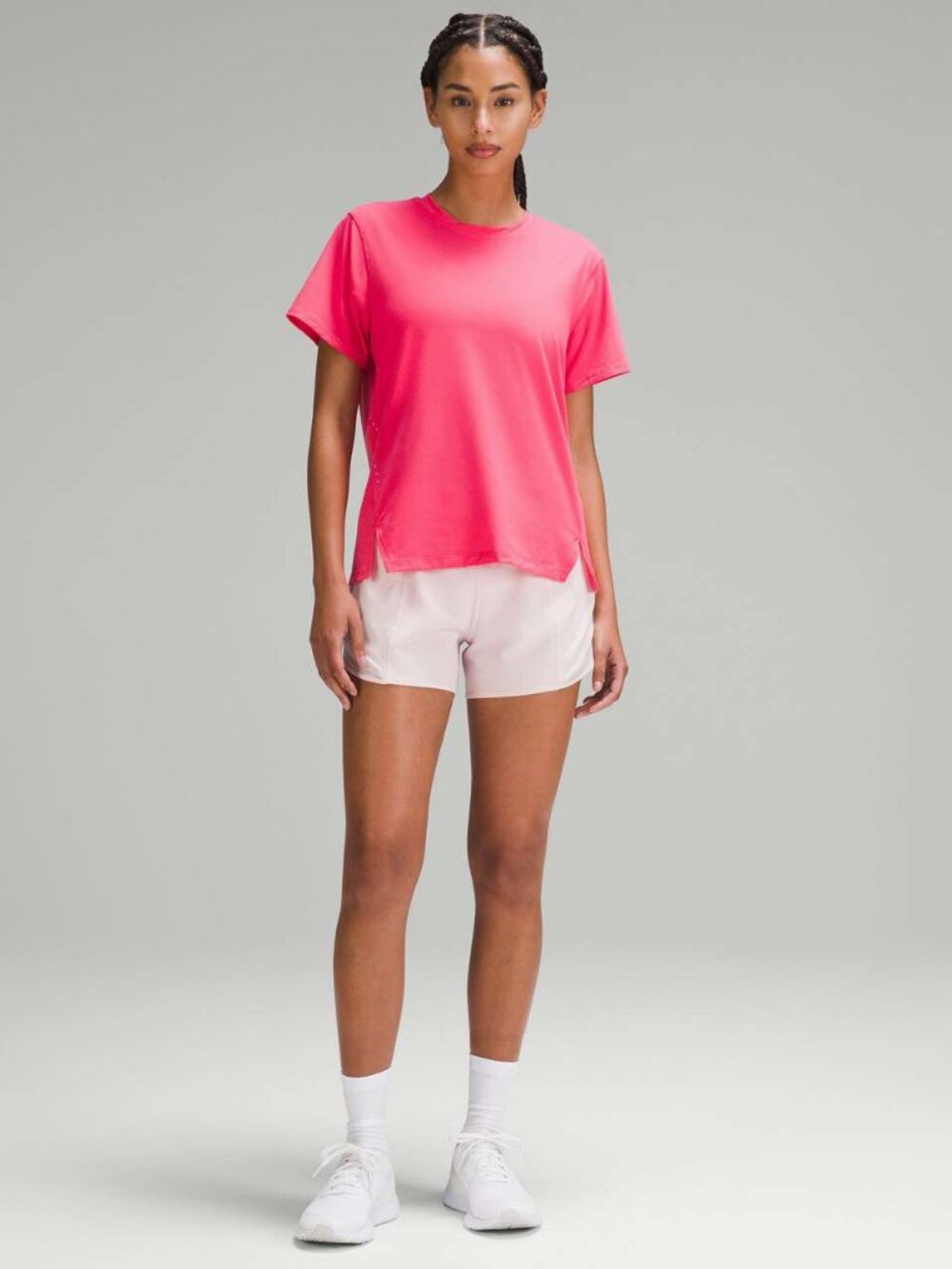 Lululemon Relaxed-Fit Running T-Shirt-Lip Gloss